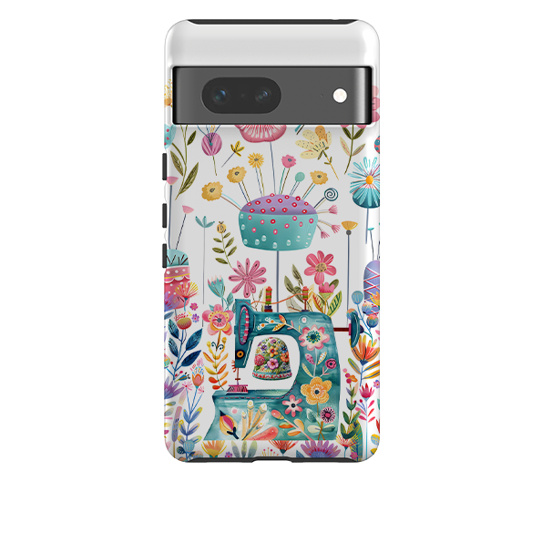 Google Tough Case - Floral Sewing Machine