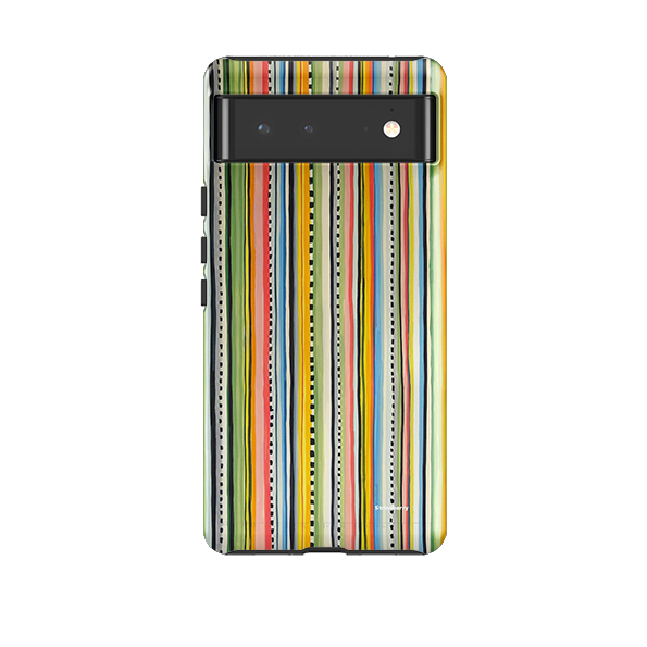 Google Tough Case -  Flower Patch Stripe By Sarah Campbell