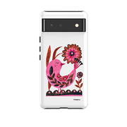 Google Tough Case – Folk Floral Bird von Tracey English