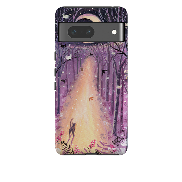 Google Tough Case -  Forest Cat By Mary Stubberfield