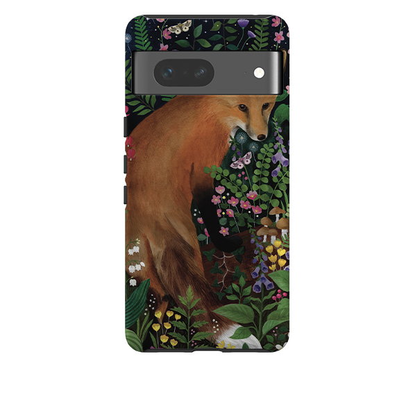 Google Tough Case -  Fox At Night By Bex Parkin