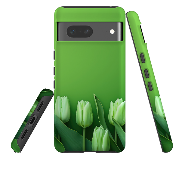 Google Tough Case - Green Floral