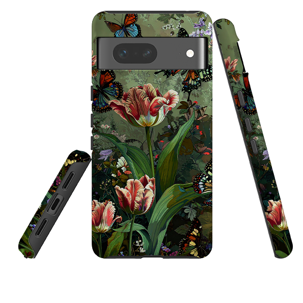 Google Tough Case - Green Vyne Butterflies