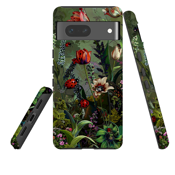 Google Tough Case - Green Vyne Ladybirds