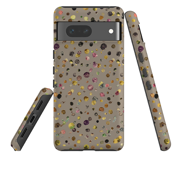 Google Tough Case - Grey Polka
