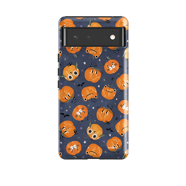 Google Tough Case -  Halloween Pumpkin Dark By Ali Brookes