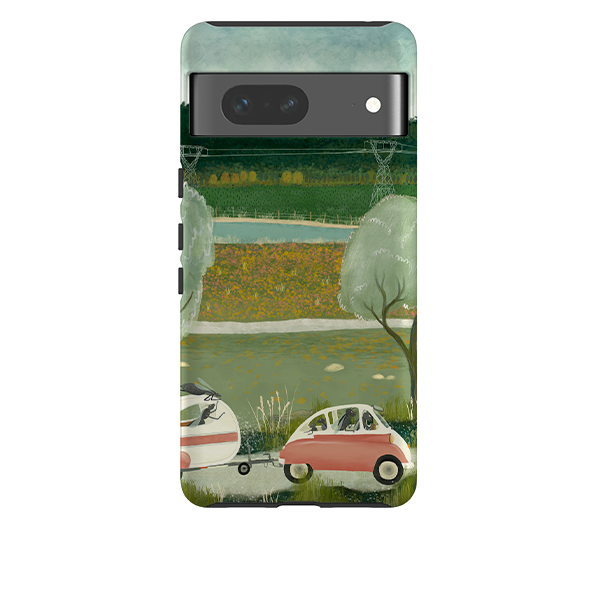 Google Tough Case -  Happy Holidays By Katherine Quinn
