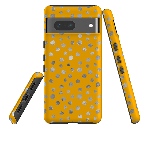 Google Tough Case - Honey and Silver Dots