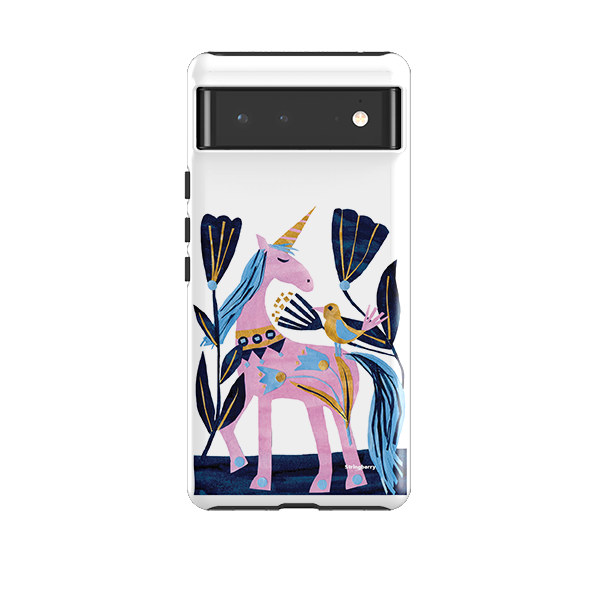 Google Tough Case -  Lilac Unicorn By Tracey English