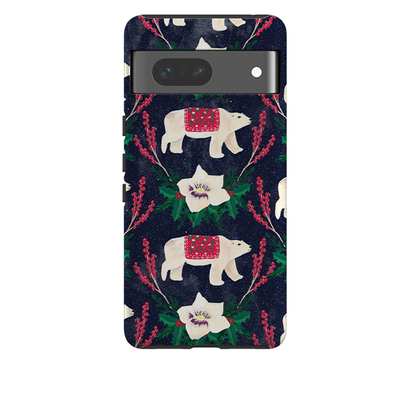 Google Tough Case - Midnight Polar Bears By Abby Jacobs