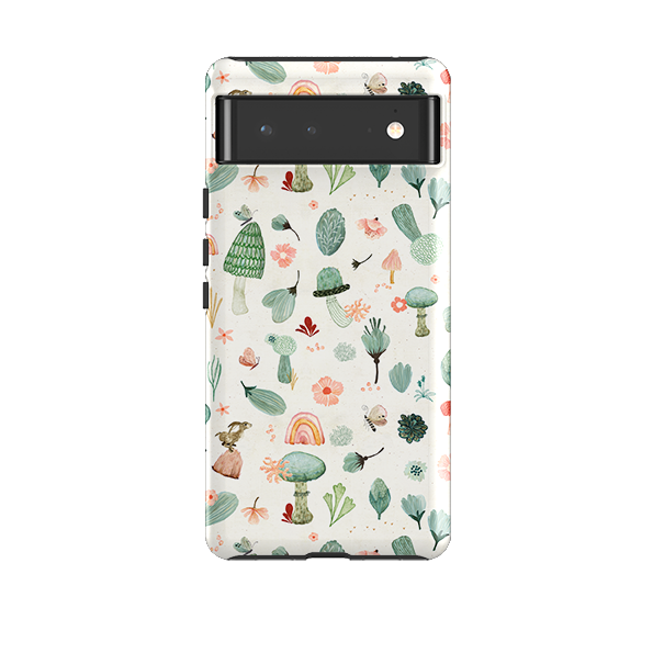 Google Tough Case – Pilzwelt Creme von Katherine Quinn