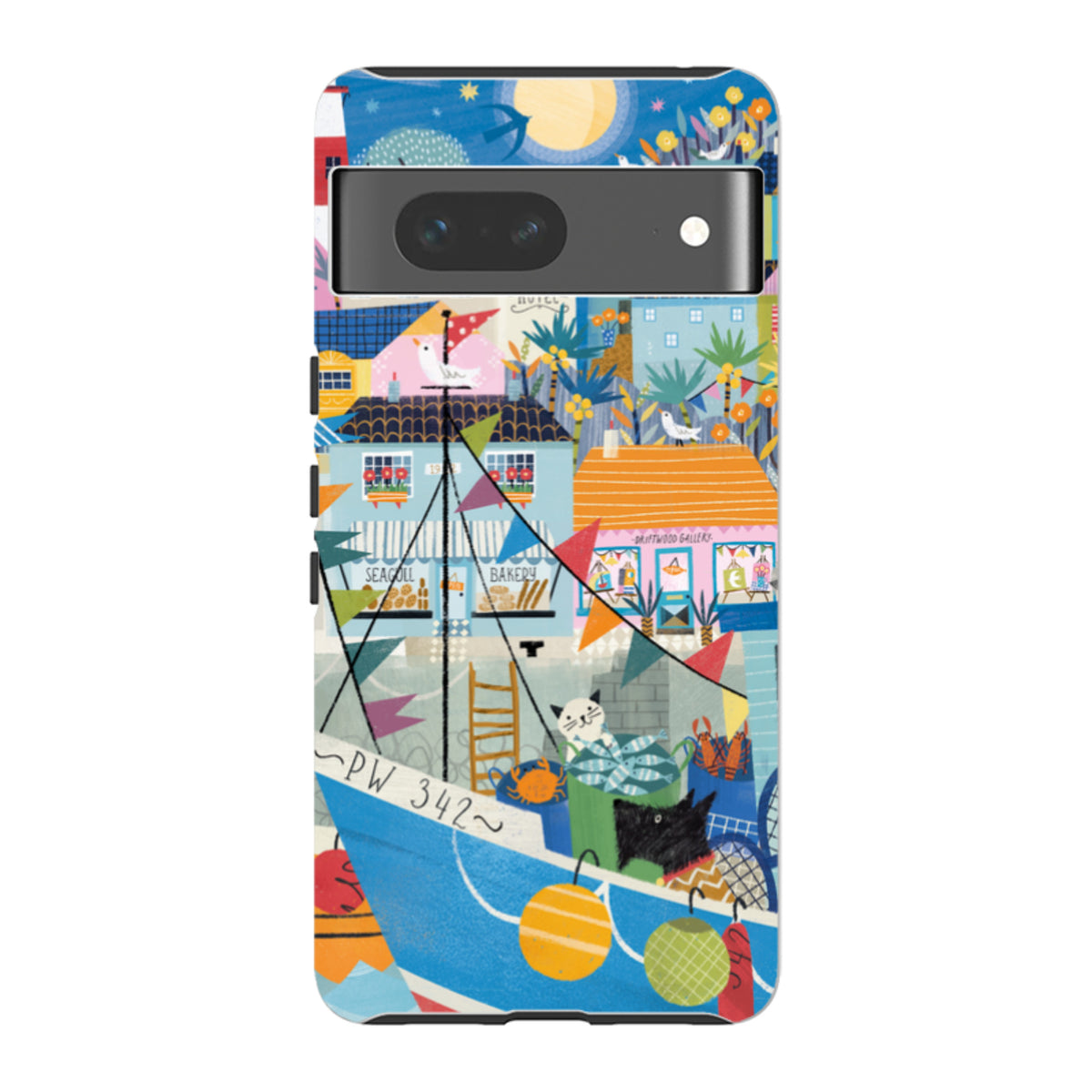 Google Tough Case - Night Harbour 2 By Ali Brookes