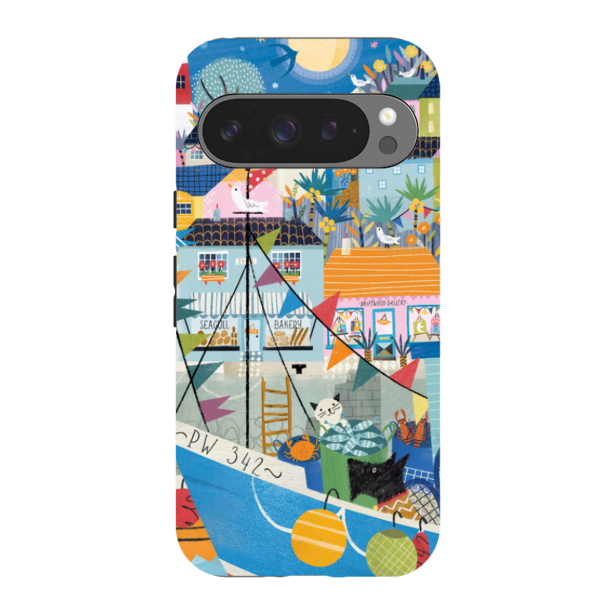 Google Tough Case - Night Harbour 2 By Ali Brookes