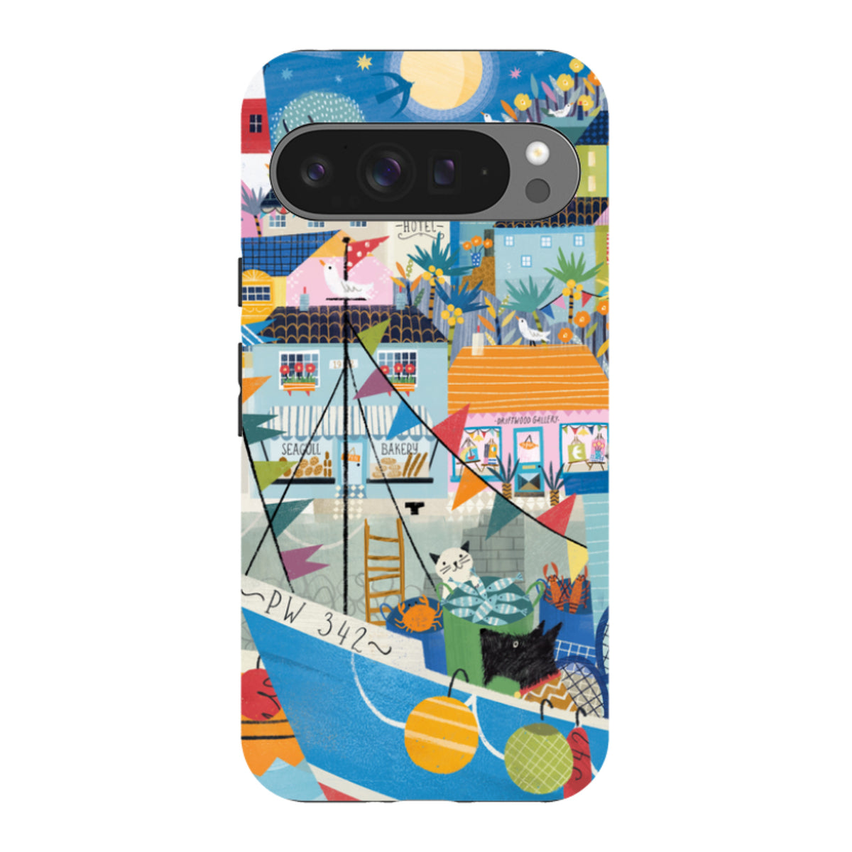 Google Tough Case - Night Harbour 2 By Ali Brookes