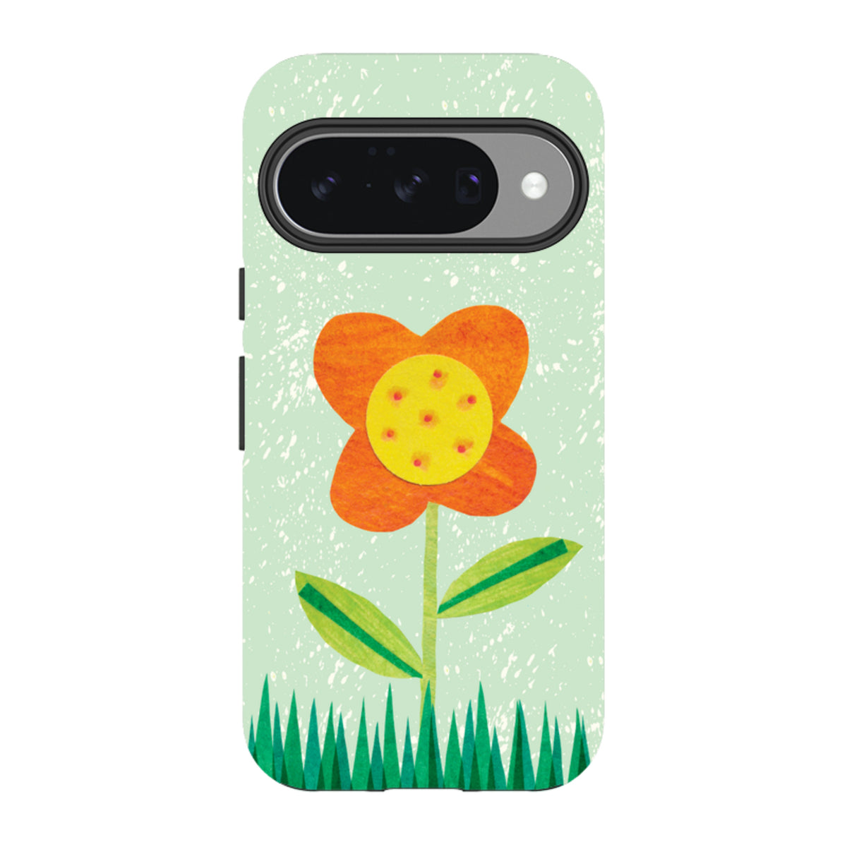Google Tough Case - Orange Flower By Tracey English