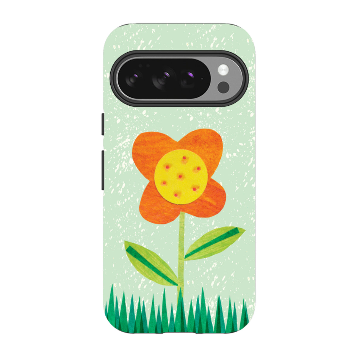 Google Tough Case - Orange Flower By Tracey English