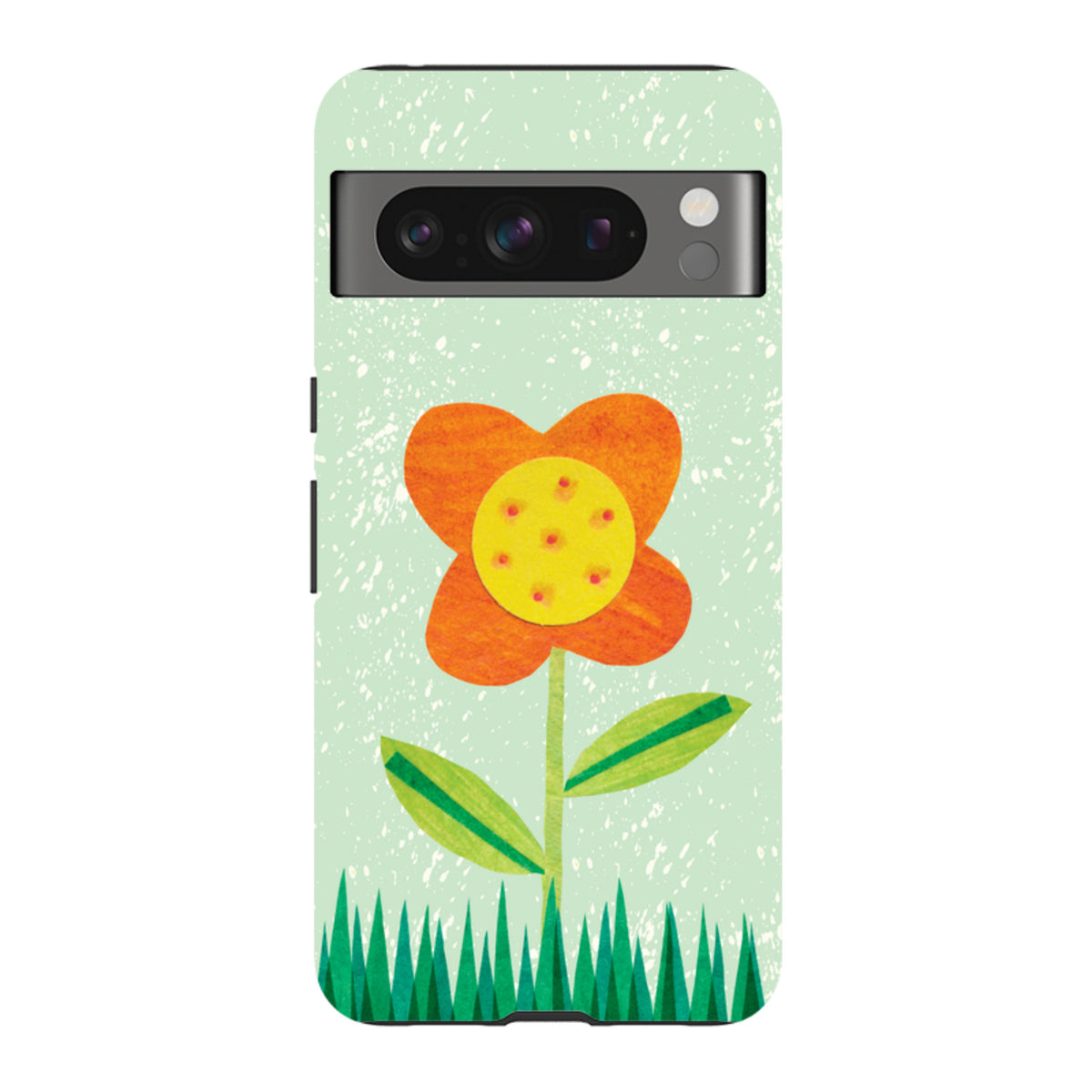 Google Tough Case - Orange Flower By Tracey English