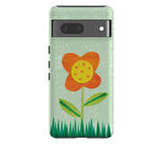 Google Tough Case - Orange Flower By Tracey English
