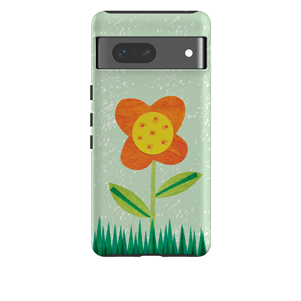 Google Tough Case - Orange Flower By Tracey English