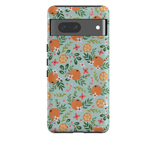 Google Tough Case -  Oranges and Candy Canes