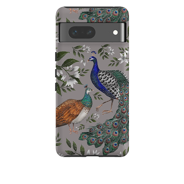 Google Tough Case -  Peahen and Peacock By Catherine Rowe