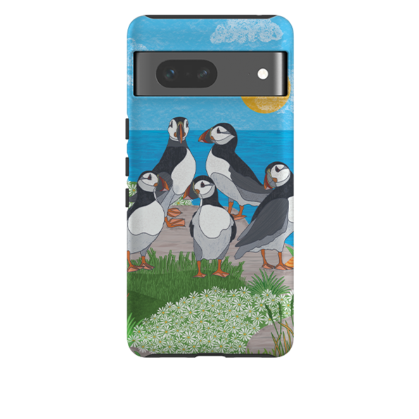 Google Tough Case - Puffins By Natalie Pedetti Prack