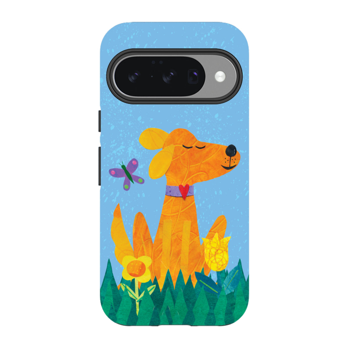Google Tough Case – Кученце в тревата от Трейси Инглиш