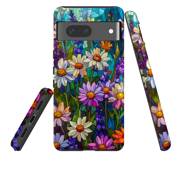 Google Tough Case - Purple Daisies