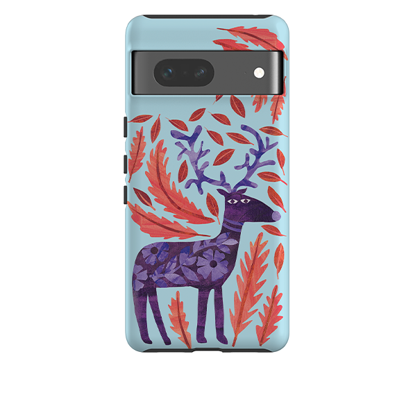 Google Tough Case - Purple Reindeer By Tracey English