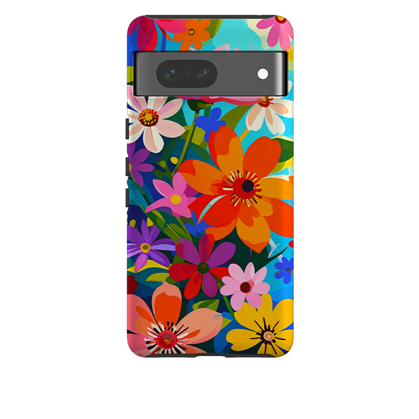 Google Tough Case - Rainbow Floral