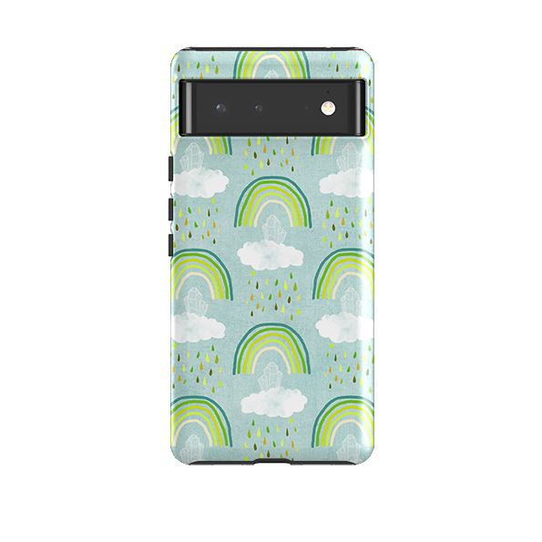 Google Tough Case -  Rainbows And Crystals By Katherine Quinn