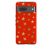 Google Tough Case - Red and Gold Stars