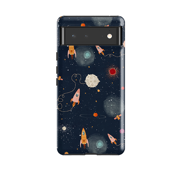 Google Tough Case -  Rockets Midnight By Katherine Quinn