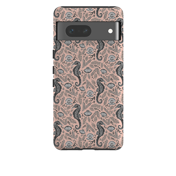 Google Tough Case -  Seahorse Coral By Catherine Rowe