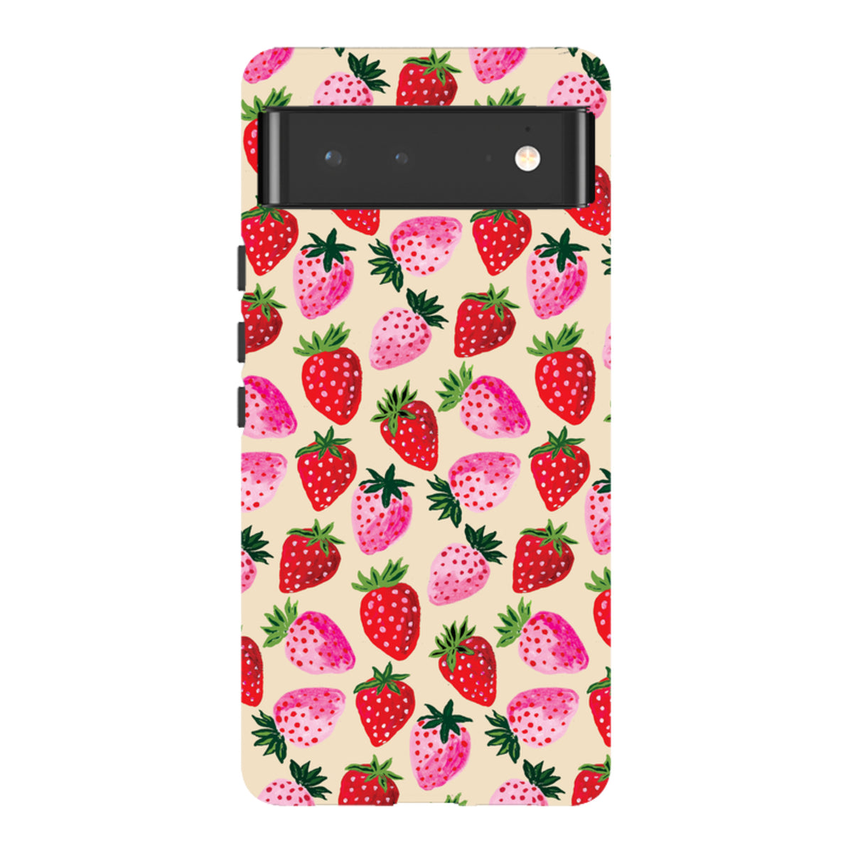 Google Tough Case - Strawberry Scatter Cream By Emma Frances Grant