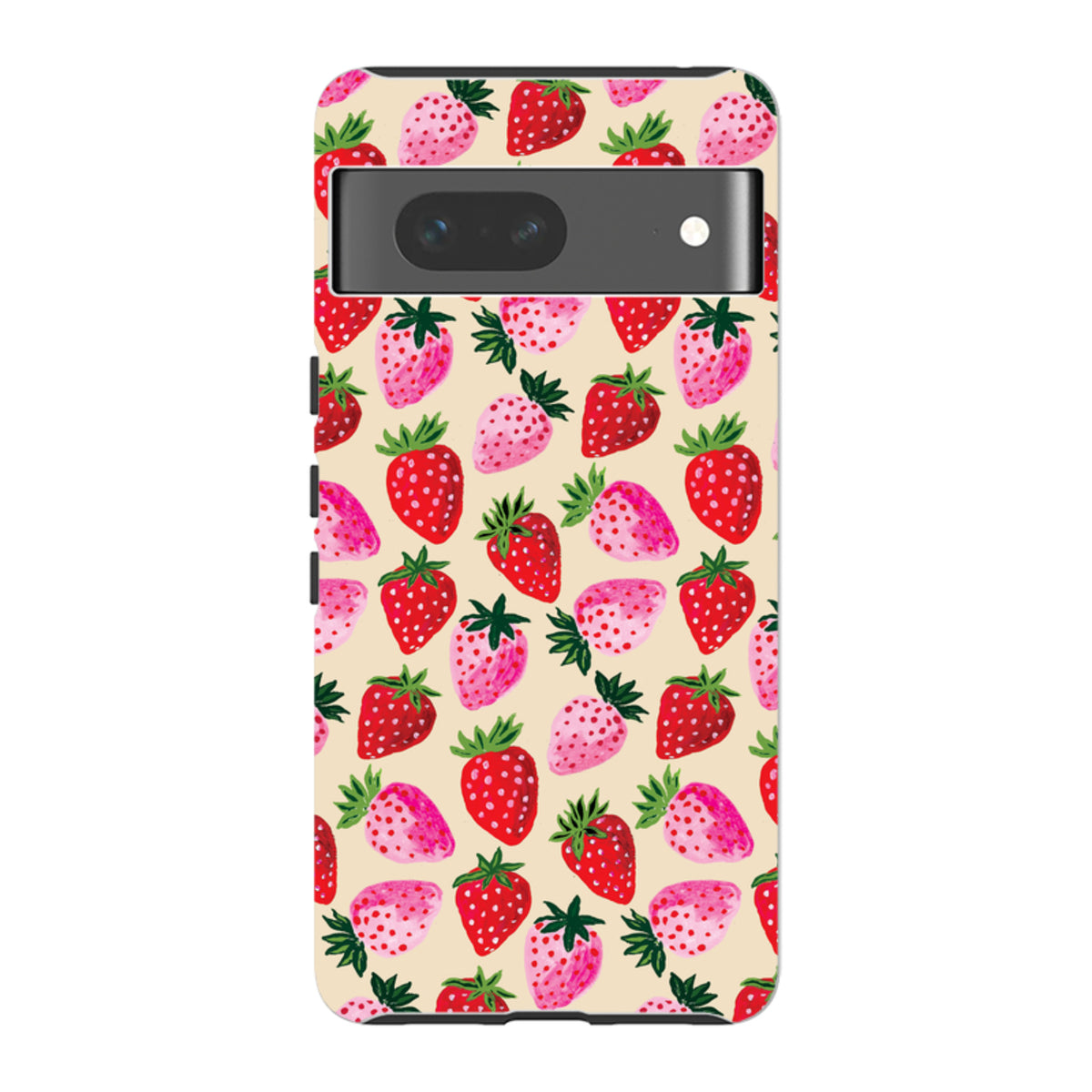 Google Tough Case - Strawberry Scatter Cream By Emma Frances Grant