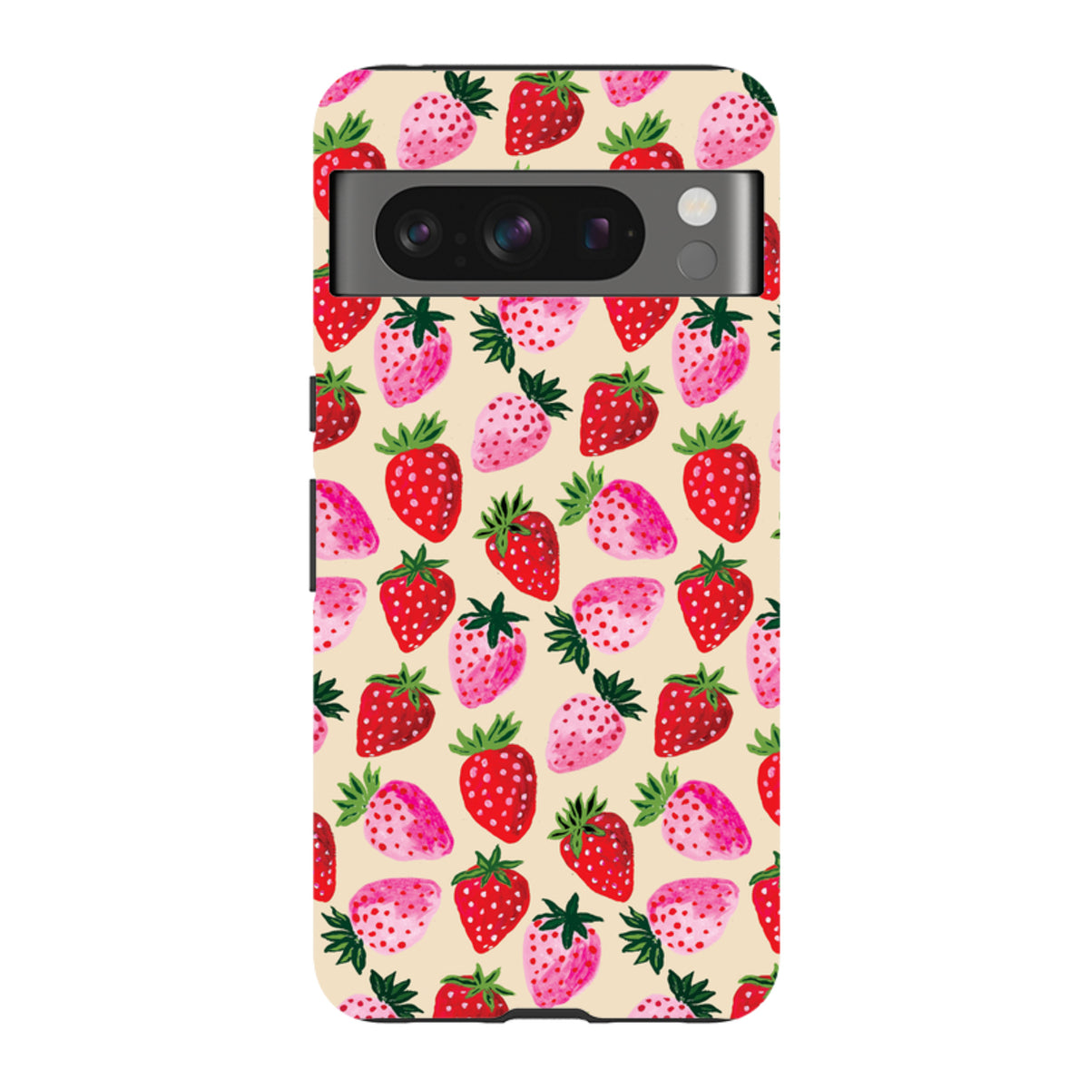 Google Tough Case - Strawberry Scatter Cream By Emma Frances Grant