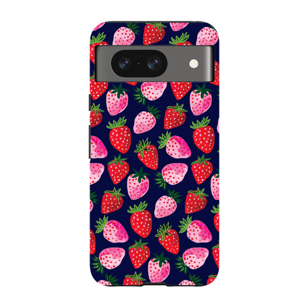 Google Tough Case - Strawberry Scatter Navy By Emma Frances Grant