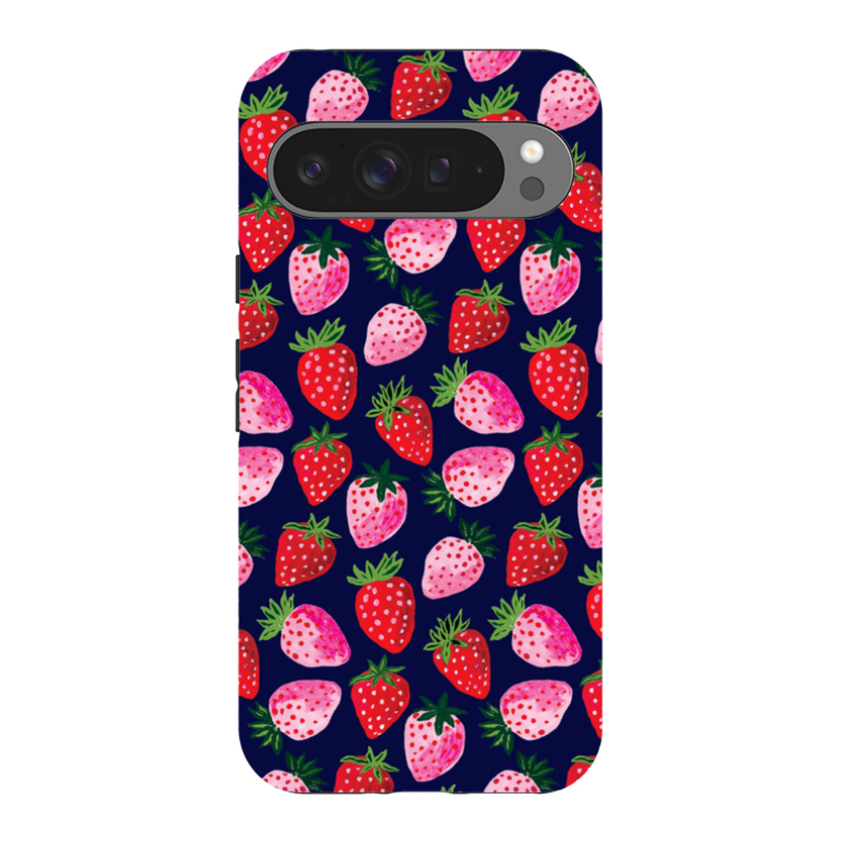 Google Tough Case - Strawberry Scatter Navy By Emma Frances Grant