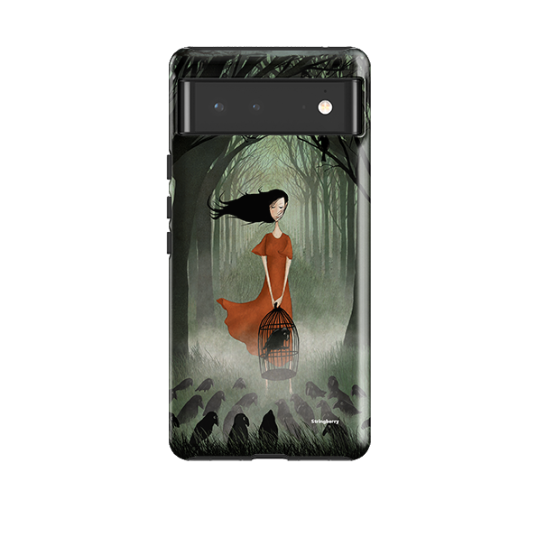 Google Tough Case -  The Raven Girl By Maja Lindberg