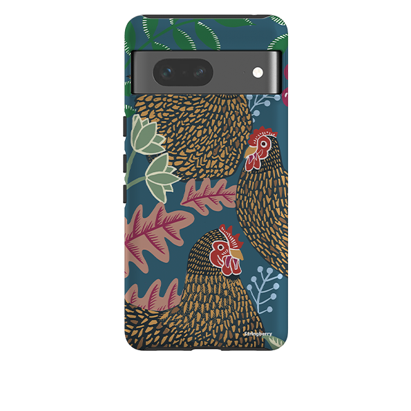 Google Tough Case -  Three French Hens By Kate Heiss