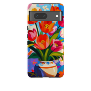 Google Tough Case - Tulip Pot Floral