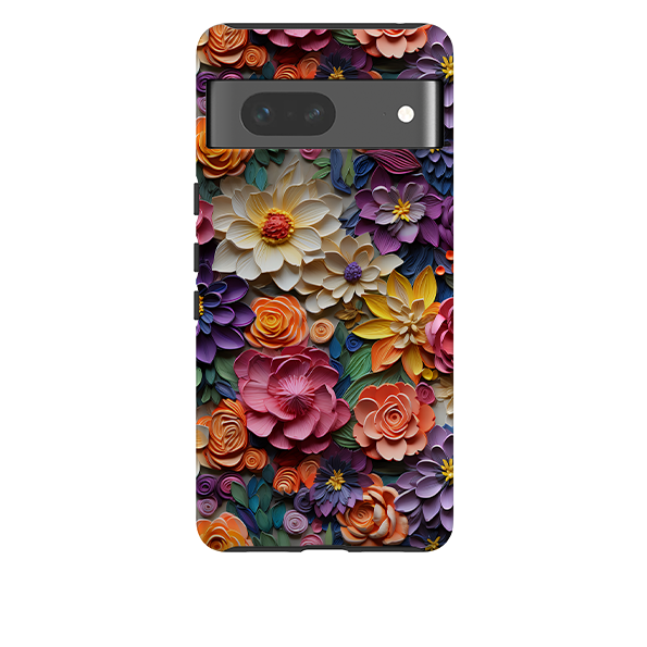 Google Tough Case -Violet Floral