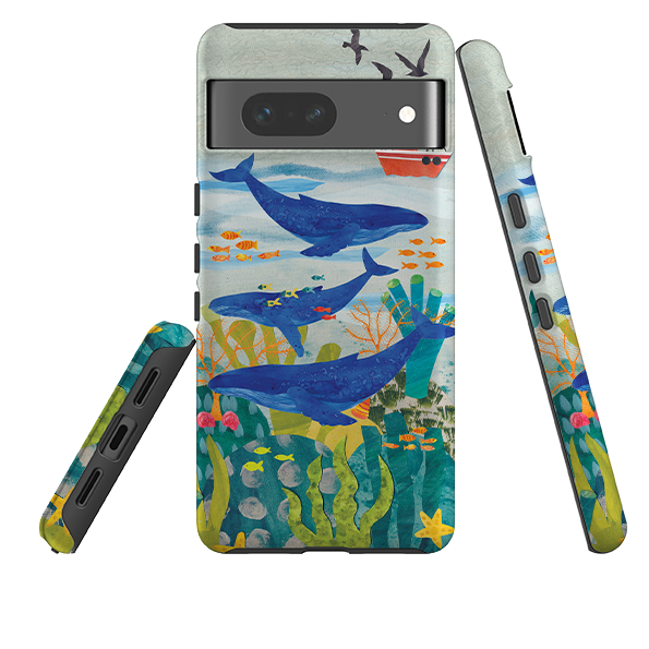 Google Tough  Case - Whale Watching By Tracey English
