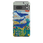 Google Tough  Case - Whale Watching By Tracey English