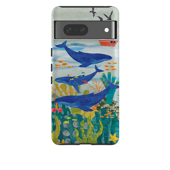 Google Tough  Case - Whale Watching By Tracey English