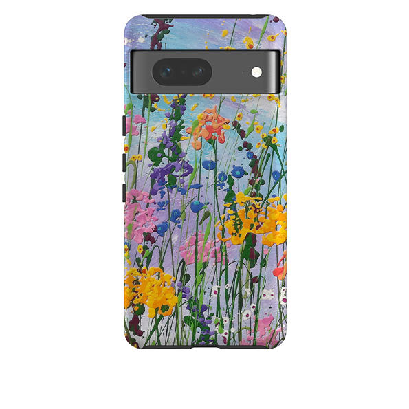 Google Tough Case -  Wildflowers At Play By Linda Calvert Jacobson