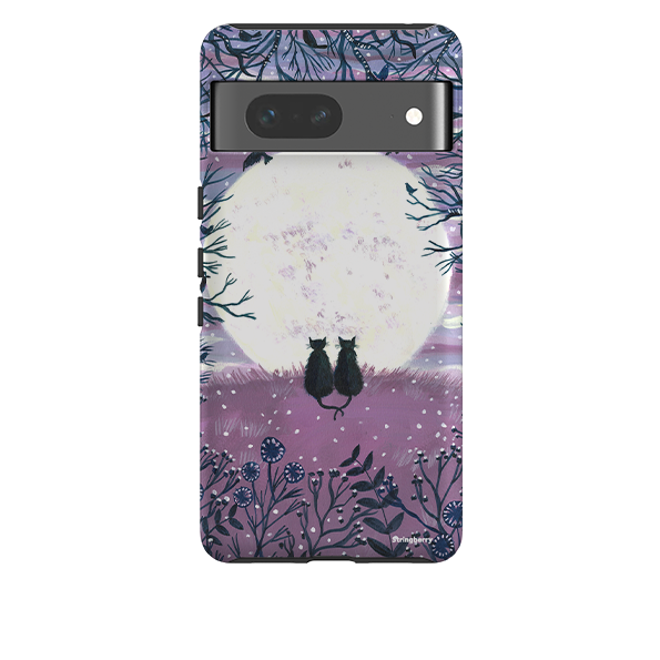 Google Tough Case -  Winter Cats II By Mary Stubberfield
