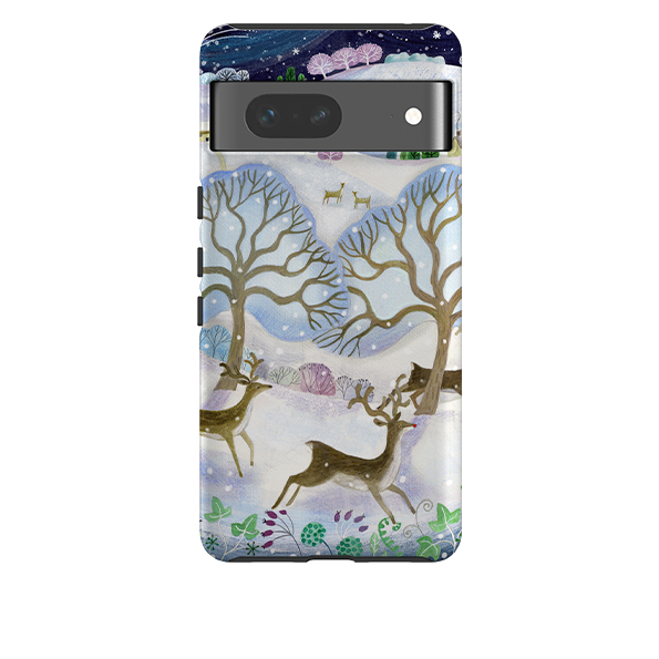 Google Tough Case - Winter Deer By Bex Parkin