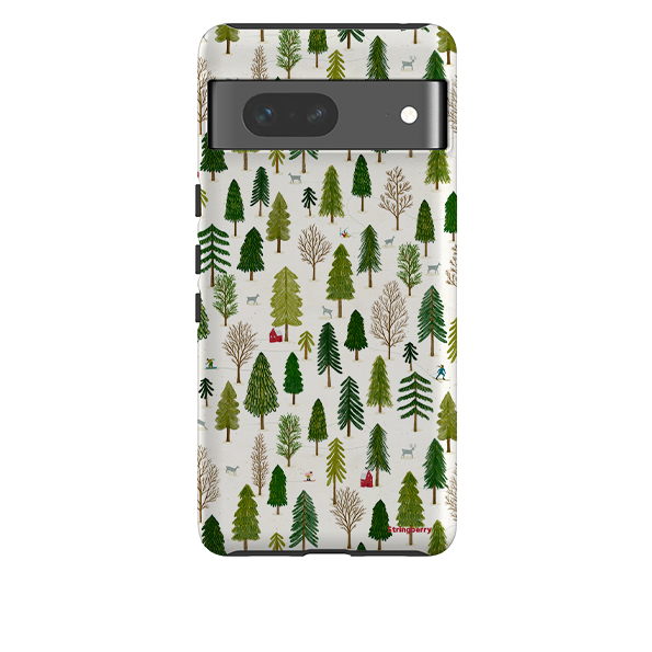 Google Tough Case -  Winter Landscape IV By Katherine Rowe